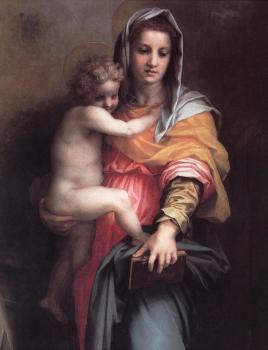 Andrea Del Sarto : Madonna of the Harpies detail